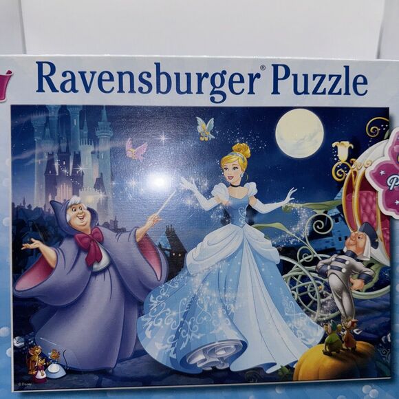 NEW & SEALED Ravensburger 136711Disney Princess Glitter 100 Pc XXL Jigsaw Puzzle - Picture 2 of 8
